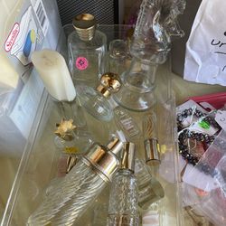 Assortment Of Perfume Bottles