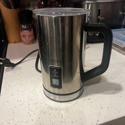 Milk Frother, Electric Milk Steamer Stainless Steel