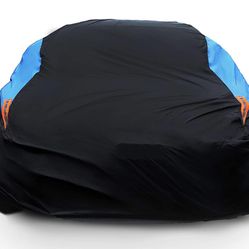 Waterproof Car Cover All Weather Snowproof UV Protection Windproof Outdoor Full car Cover