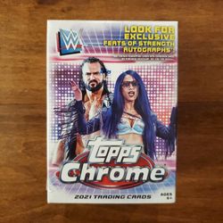 2021 Topps Chrome WWE Blaster Box *2 BOXES LEFT*