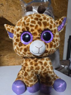 Ty safari Giraffe glitter eyes 16in