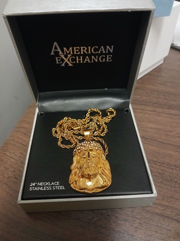 Brand New Gold Chain Stainless Steel 24inch$60firm