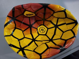 ⚽ BIGGZ Official Size 5 Soccer Ball – Red Yellow Black Indoor/Outdoor