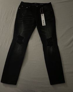 purple jeans