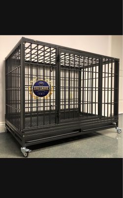 Dog pet cage kennel size 48 xl with grid and tray new in box 📦