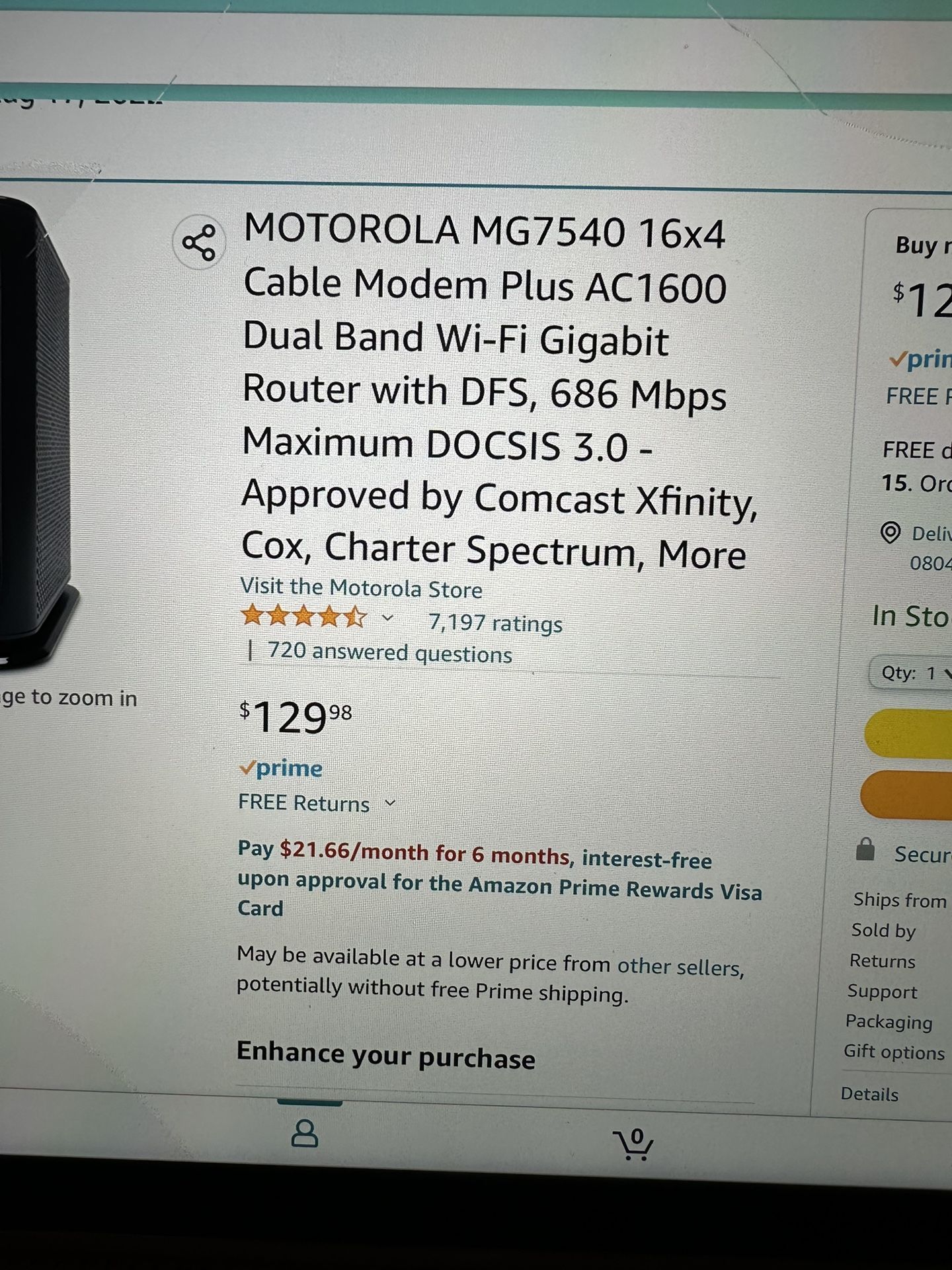 Motorola Cable Modem