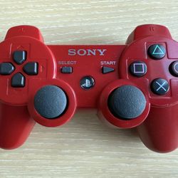 ***NO TRADES!!!*** red DualShock 3 controller ***NO TRADES!!!***