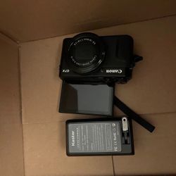 Canon G7x mark ii
