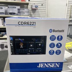 Double Din - Car Stereo - Bluetooth - Radio De Carro - Reproductor - Cdr6221