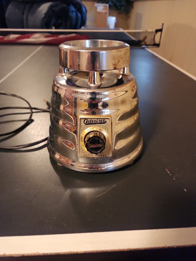 Vintage Osterizer Super Deluxe Blender