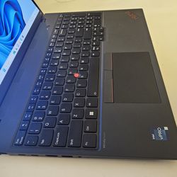 Lenovo ThinkPad P16s i7 64gb Ram 1TB NVMe Drive Nvidia A500 4k Res. 1370p WARRANTY