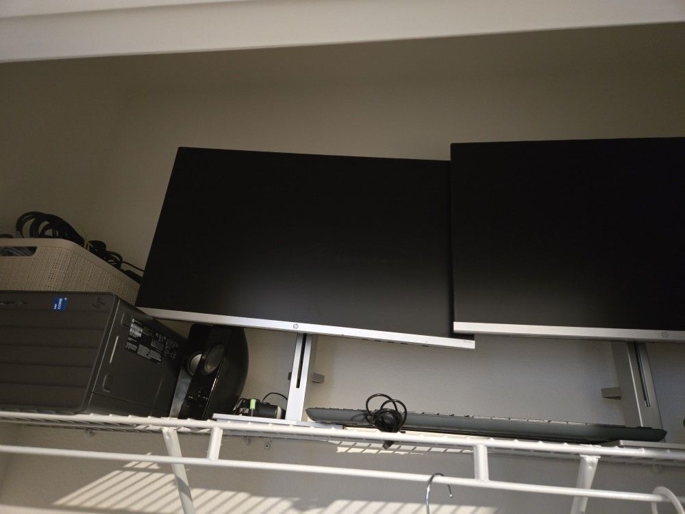 Hp M24h FHD Dual Monitors With Processor