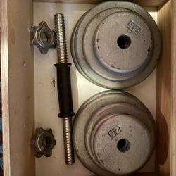 Dumbells And Fixed Barbell