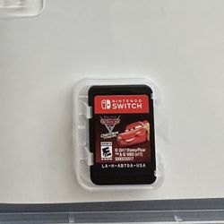 Cars Nintendo Switch Game 