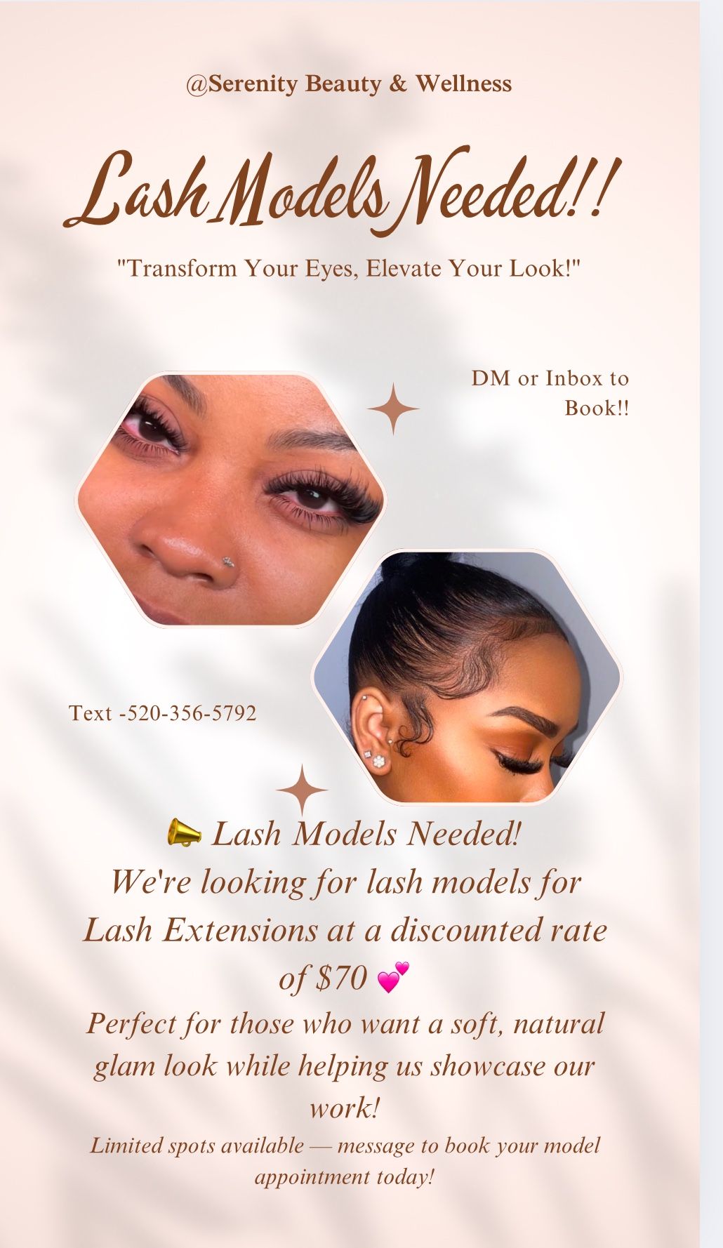 Lash Models Needed