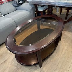 Modern Oval Coffee Table