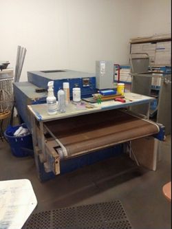 48 In Screen Printing Oven