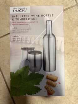 Wolfgang Puck Insulated Wine Bottle & Tumbler Set