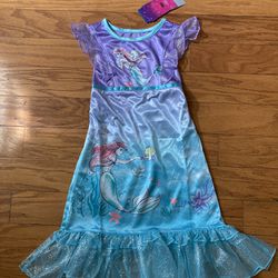 New Disney Mermaid Girls Dress Size 3T