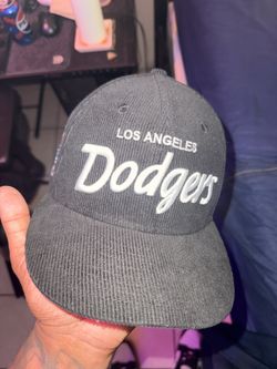 Dodgers Black Corduroy 6 7/8