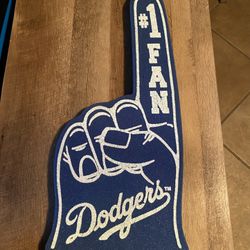 Dodgers Foam Finger