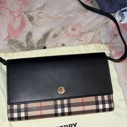 Burberry Wallet With Strap 
