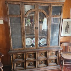 Vintage China Cabinet 