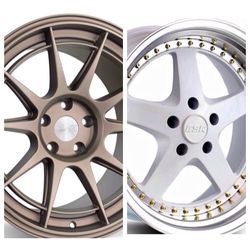 ESR Rim 18 inch 5x100 5x114 5x120 (only 50 down payment/ no credit needed)