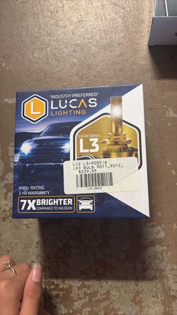Lucas Lighting L3 Series LED Headlight Bulbs 9005/6