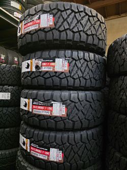 35x12.50R20  Nitto Ridge Grappler tires