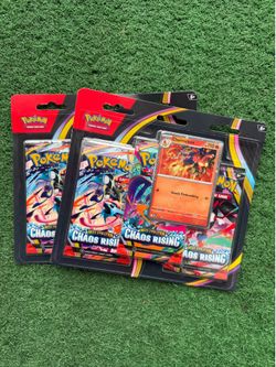 Pokemon TCG Chaos Rising 3 Pack Blister