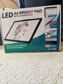 LED A4 Bright Pad / Light Box – Rechargeable