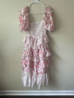 Girls floral dress