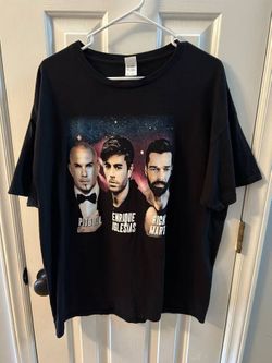 Pitbull-Enrique Iglesias-Ricky Martin The Trilogy Tour Concert Tee