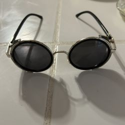 Vintage steampunk retro sunglasses