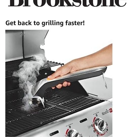 Brookstone Steam Cleaning Grill Brush Motorized for Sale in Las