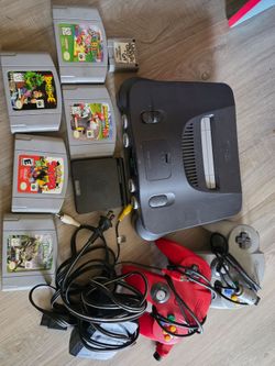 Nintendo 64 and Nintendo Game Boy Advance SP