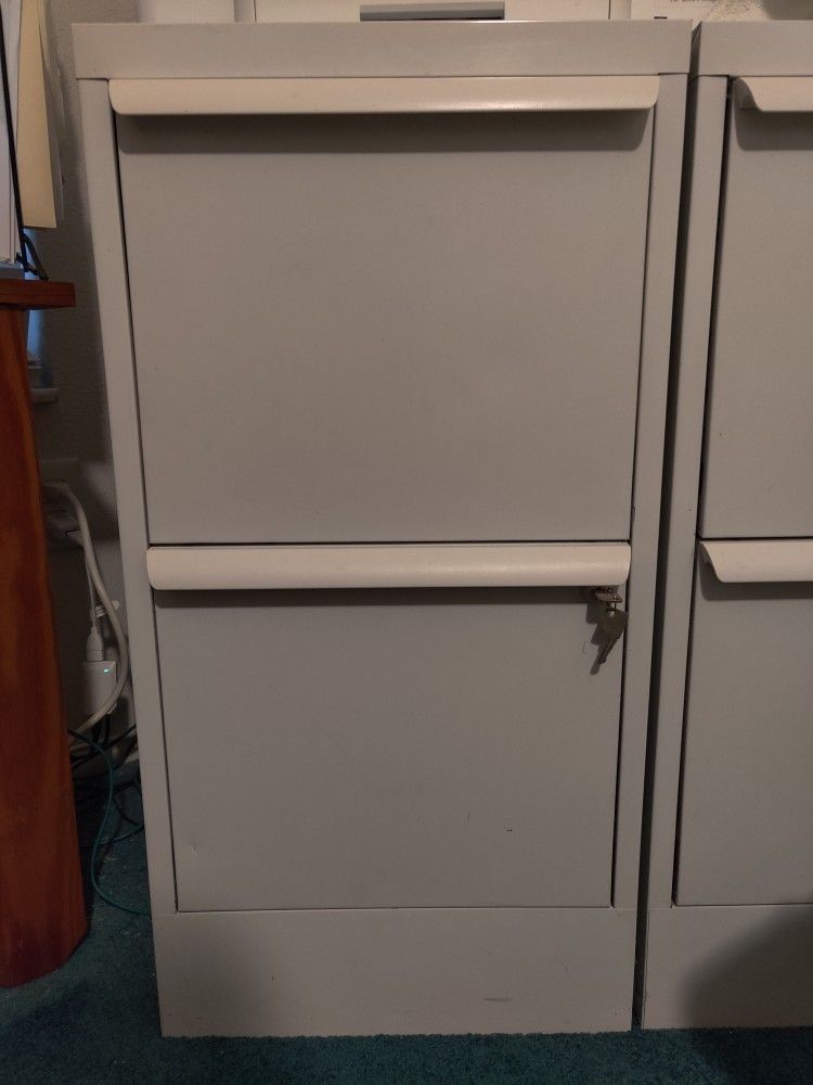 Lt. Grey-Putty Color File Cabinet