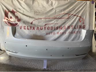 Tesla Model 3 Rear Bumper Cover 2017 2018 2019 2020 2021 2022 2023 OEM W/ Sensor holes