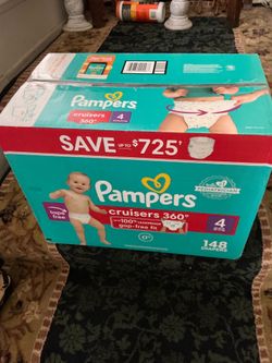 PAMPERS BRAND NEW!  NEVER OPENED !