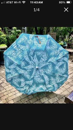 SlumberTrek Umbrella: 74”H x 62”W
