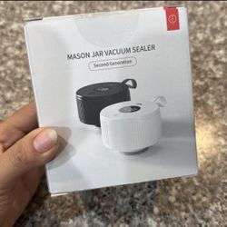 Electric Mason Jar Vacuum Sealer Kit, 3-In-1 Handheld Automatic Vacuum Sealer For Mason Jars, Food Savers & Containers | Ideal For Canning Jams, Pickl