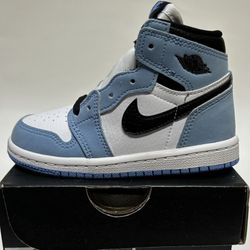 Nike Jordan 1 High UNC Toddler Size 8c
