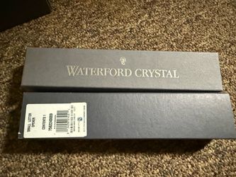 Waterford crystal vintage small letter opener NWT