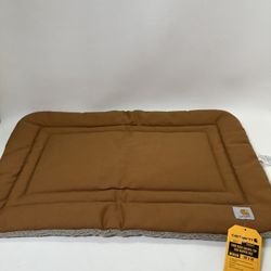 Carhartt Firm Duck Sherpa Top Dog Napper Pad Model PB0541 Pet Bed MEDIUM 30” 19”