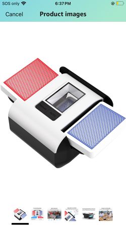 Card Shuffler/Barajador De Cartas 