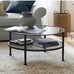 *Pottery Barn* Tanner Round Coffee Table (36")