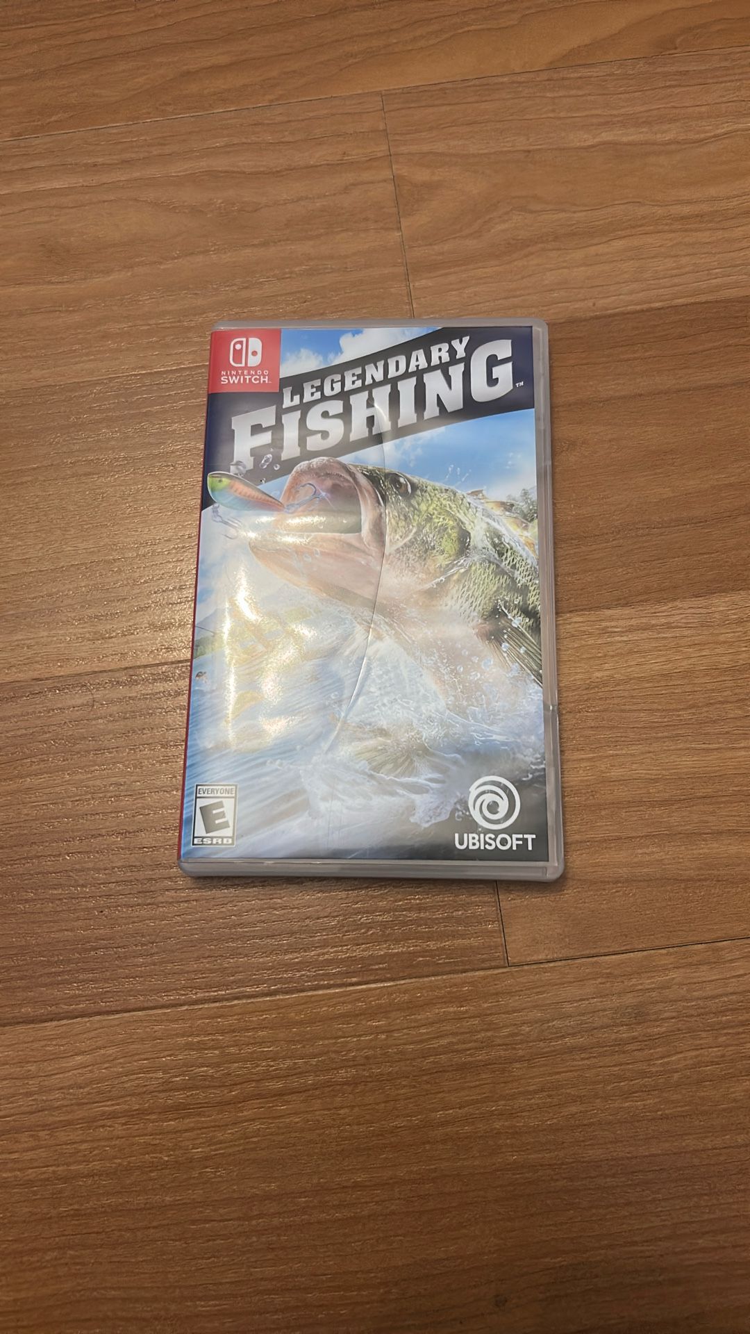Legendary Fishing, Nintendo Switch Game With Fishing Rod Cash Only!