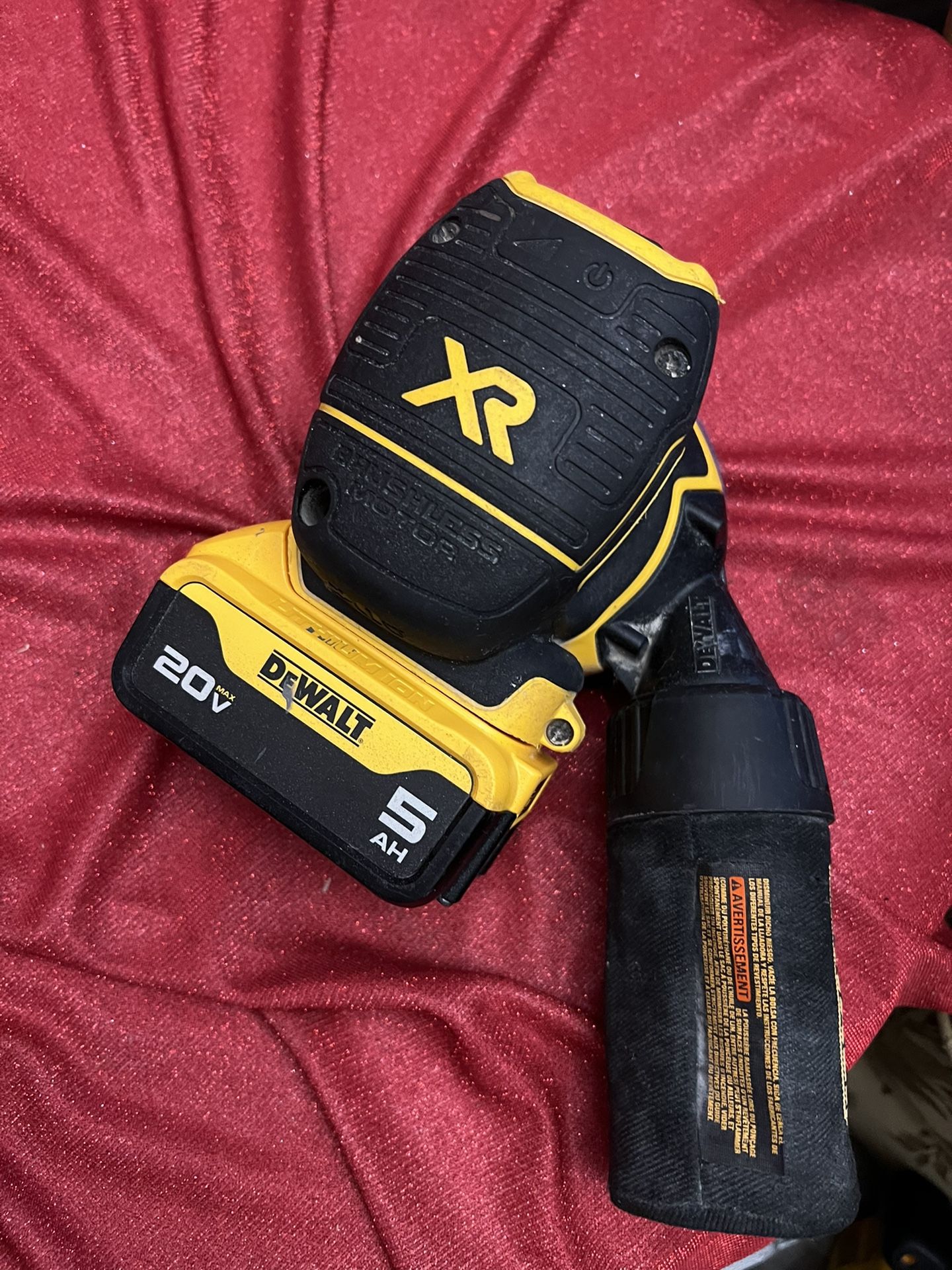 Dewalt20volt Y Bateria 5.0 Muy Bien Estado$138