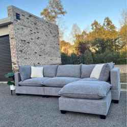 😍 Brand new grey sectional couch | Same day delivery 
